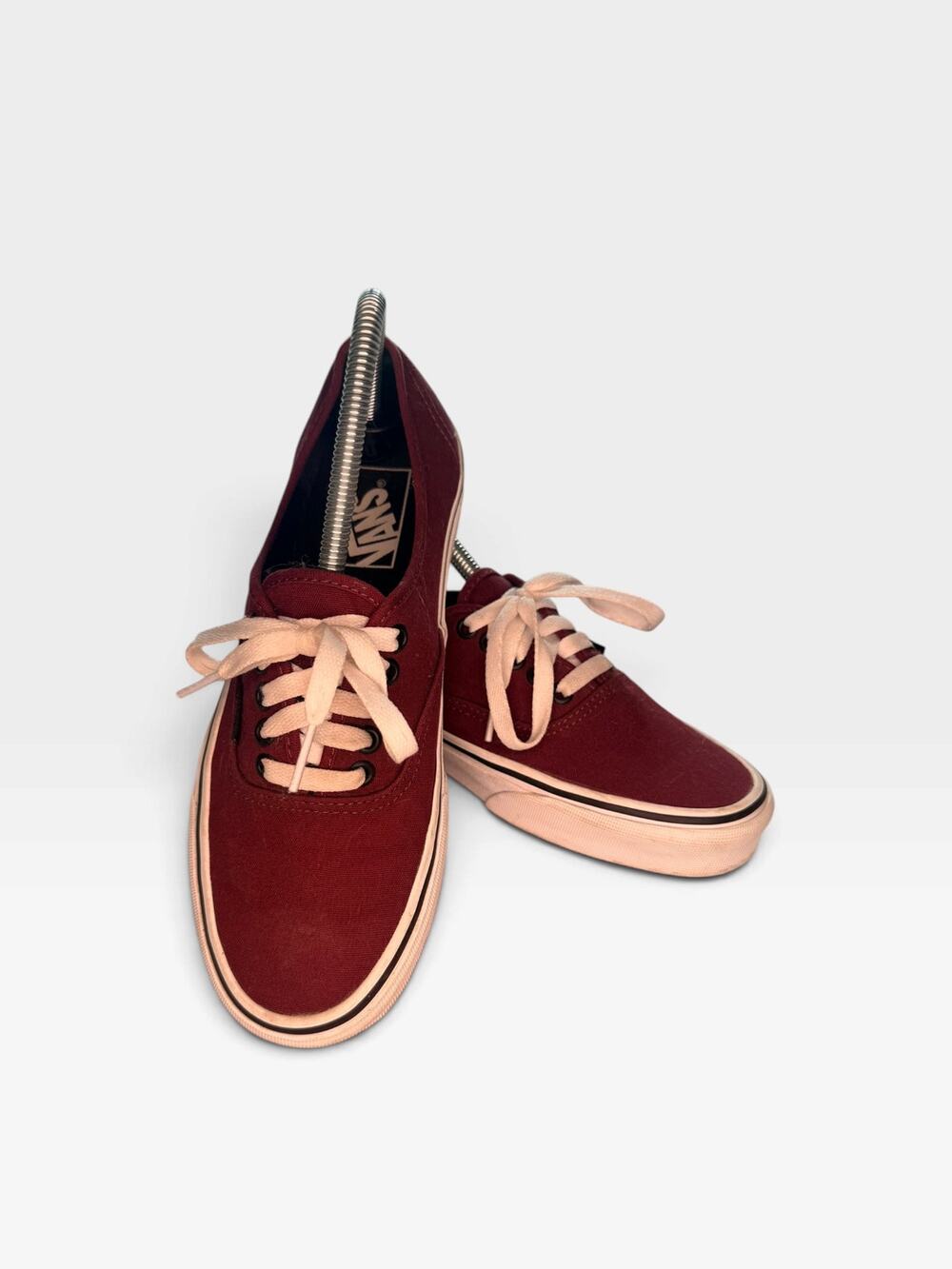 Maroon Vans Authentic Women’s 9/Men’s 7.5